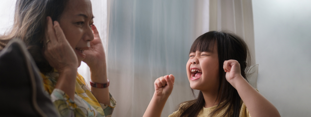 cultural narratives: Child and grandmother