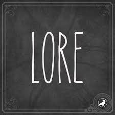 Lore podcast, award winning podcast