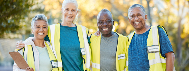 Community Service Narratives: Group of volunteers