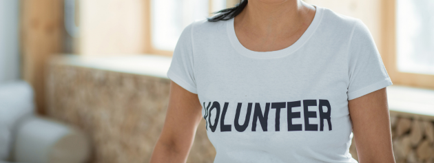 community service experience: a volunteer at work
